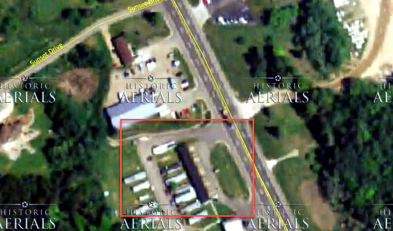 Moon Lake Motel - 2005 Aerial (newer photo)